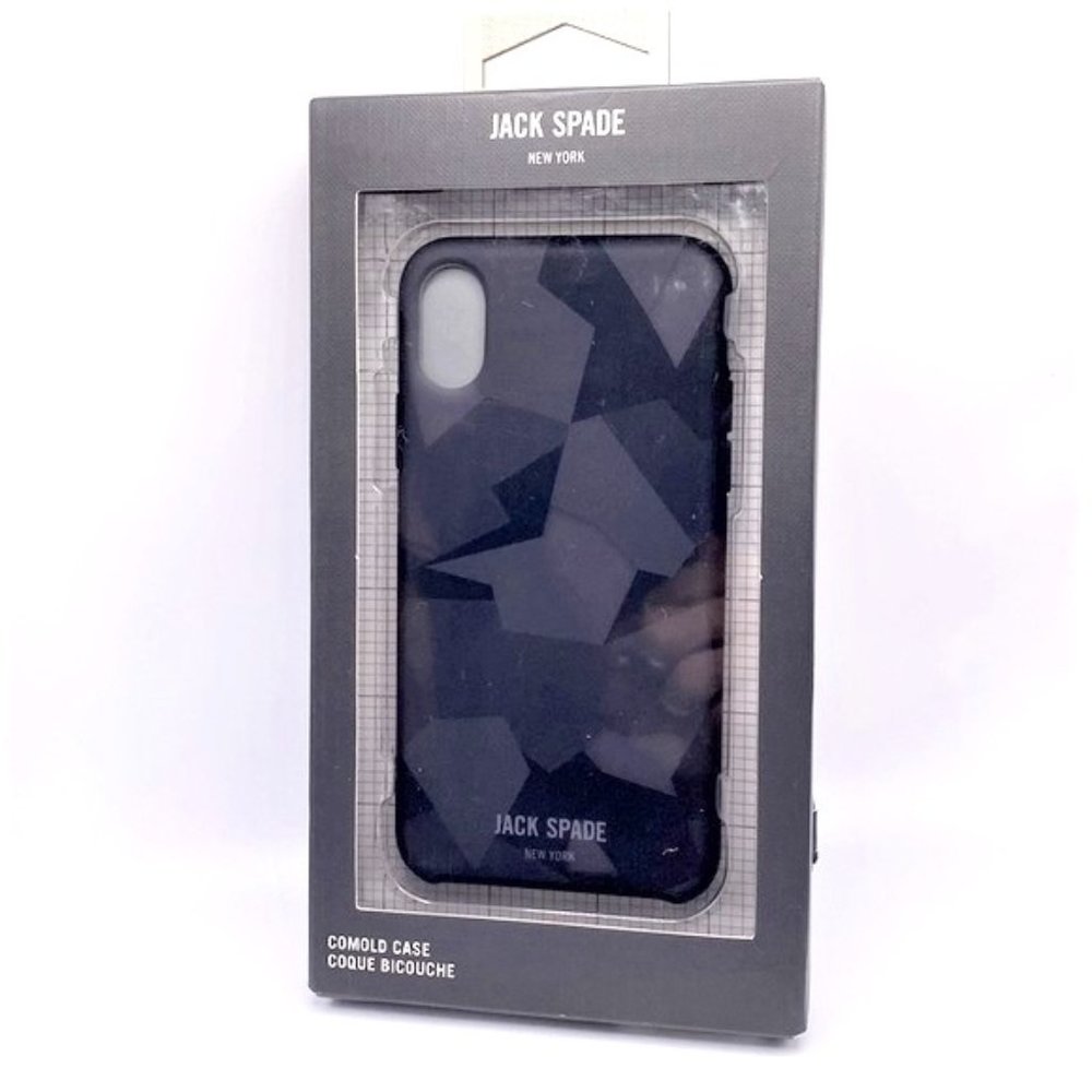 Jack Spade Cover For iPhone X/ Xs,  Camo Grey